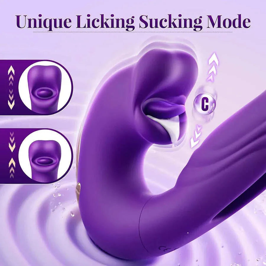💥New in 2025 💞 7 vibrations and 5 oscillation modes - G-spot vibrator