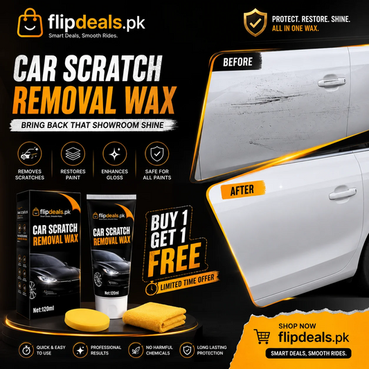 FLIPDEALS.PK™ Car Scratch Repair Wax 50ML - (BUY 1 GET 1 FREE)