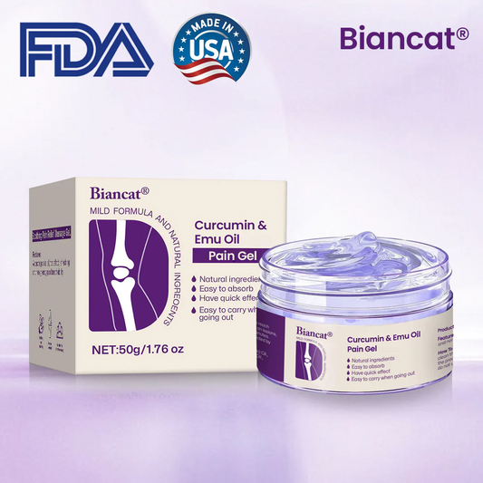 Analgesic Gel with Curcumin & Emu Oil